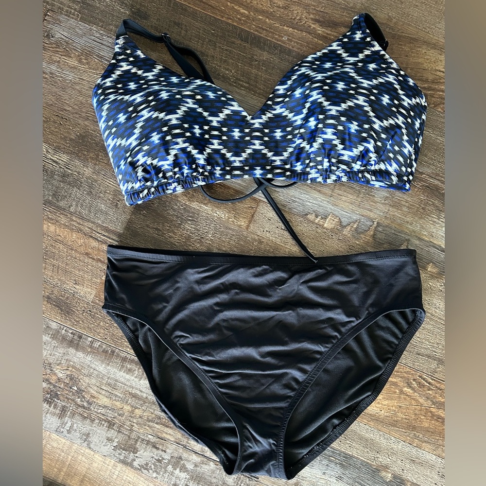 Western Aztec 2 Piece SwimSuit Sz XL